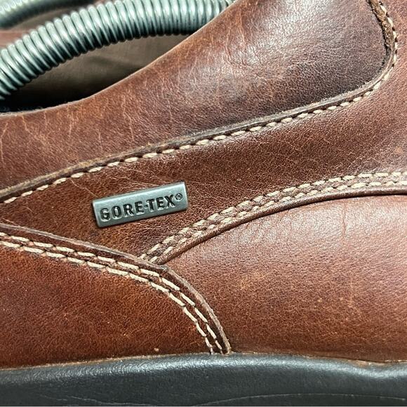 Dunham New Balance MCR941SB HENDERSON Leather Brown Shoes Size 13 B Gore-Tex - Picture 7 of 10